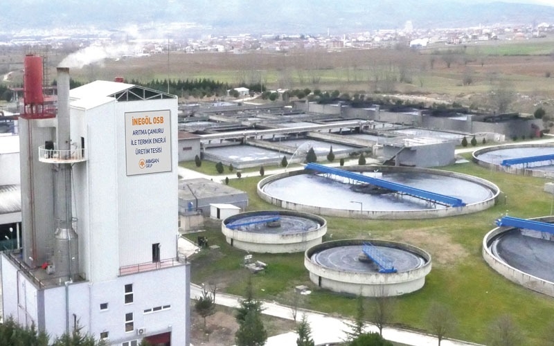 İnegöl OSB’ye Arıtma Çamurundan Termal Enerji Tesisi Kurduk.
