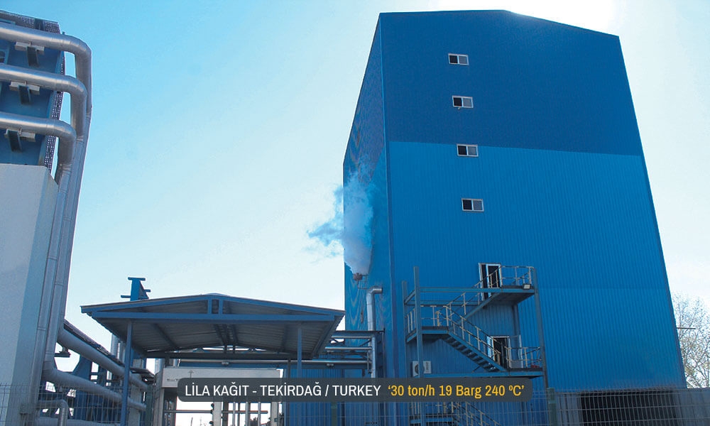Circulating Type Fluidized Bed Steam Boiler